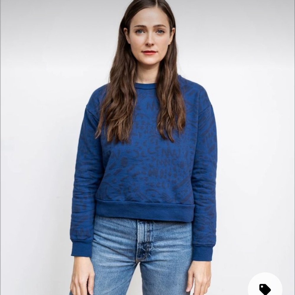 Jenny Pennywood Wiksten rare Sweatshirt L fits M